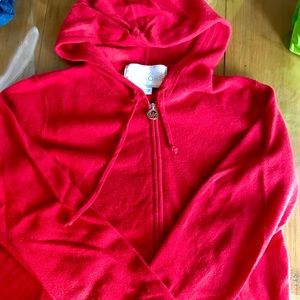 100% cashmere Michael Michael Kors zip up hoodie